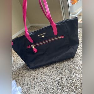 Pink and Black Michael Kors Purse
